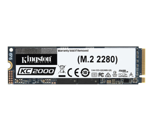 Kingston 500GB M.2 PCIe NVMe KC2000 - 497350 - zdjęcie 4